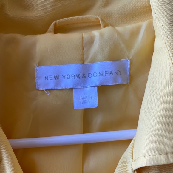 New York & Company Yellow Jacket - Picture 2 of 3